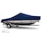 Eevelle Silvercloud Boat Cover V HULL Center Console, Low or No Bow Rails Inboard 20' 6in. L 102in. W Navy SCVCC20102-NVY - alternate 1